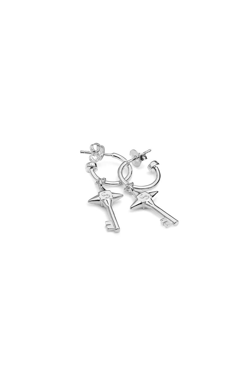 Stolen Girlfriends Club Love Key Anchor Earrings