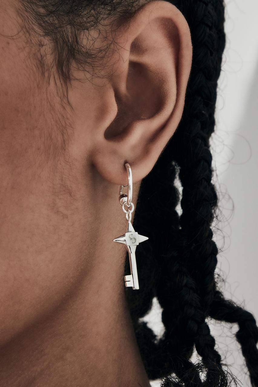 Stolen Girlfriends Club Love Key Anchor Earrings