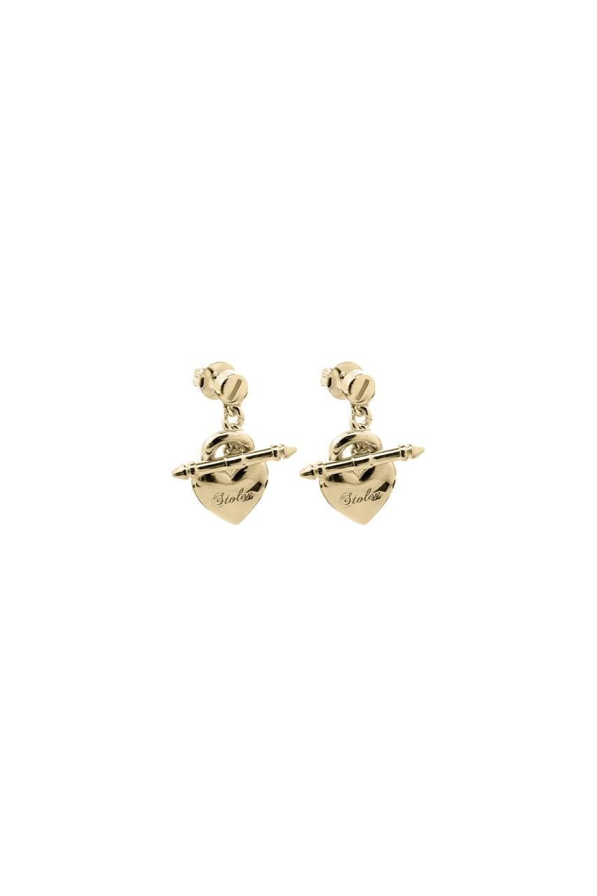 Stolen Girlfriends Club Love Locket Fob Earrings
