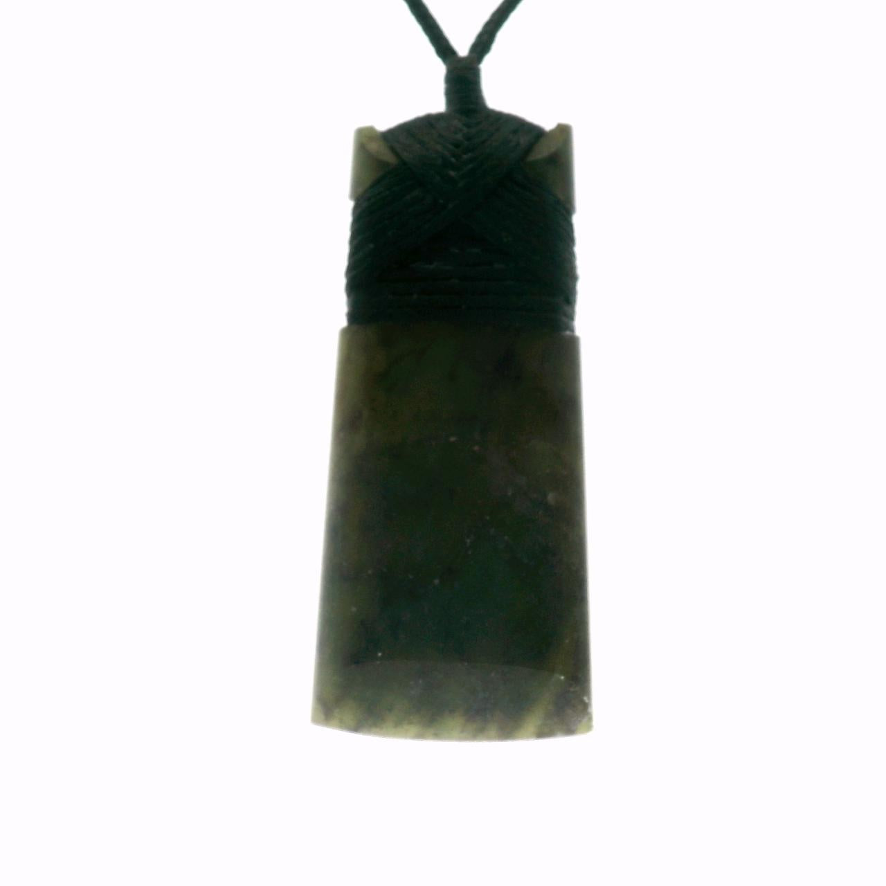 Greenstone Toki Pendant on Cord