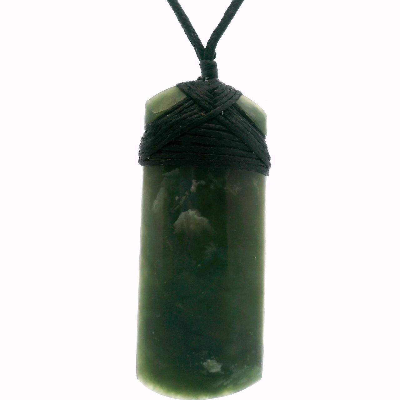 Greenstone Toki Pendant on Cord