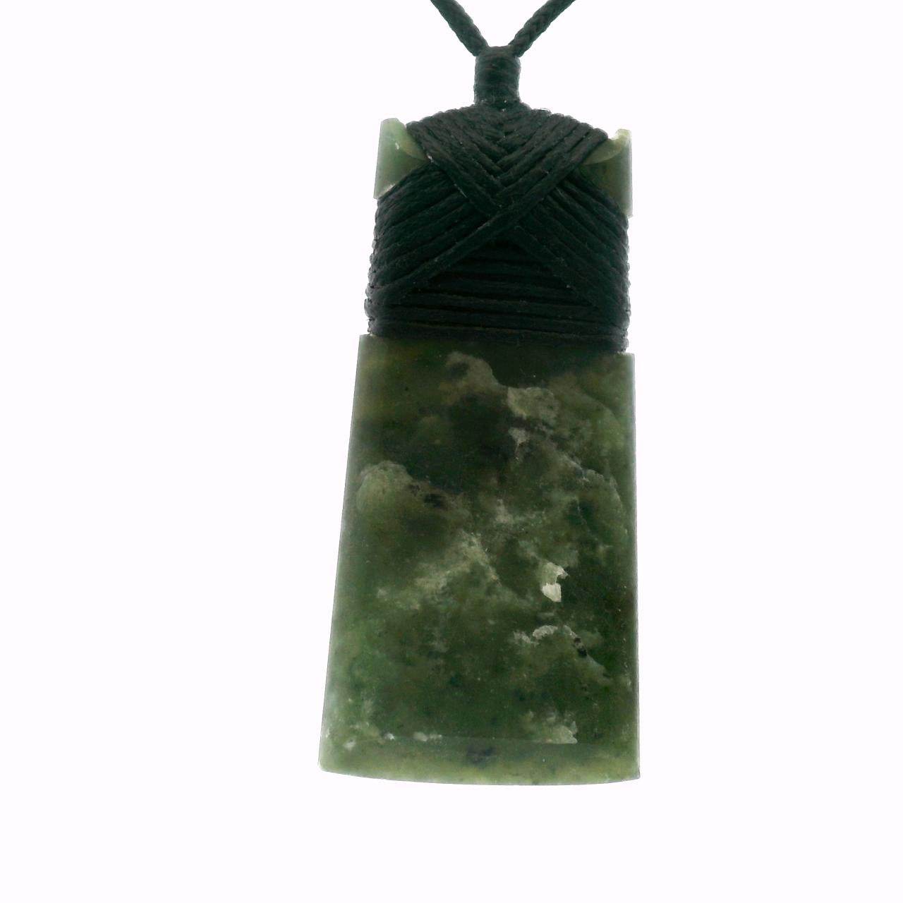 Greenstone Toki Pendant on Cord