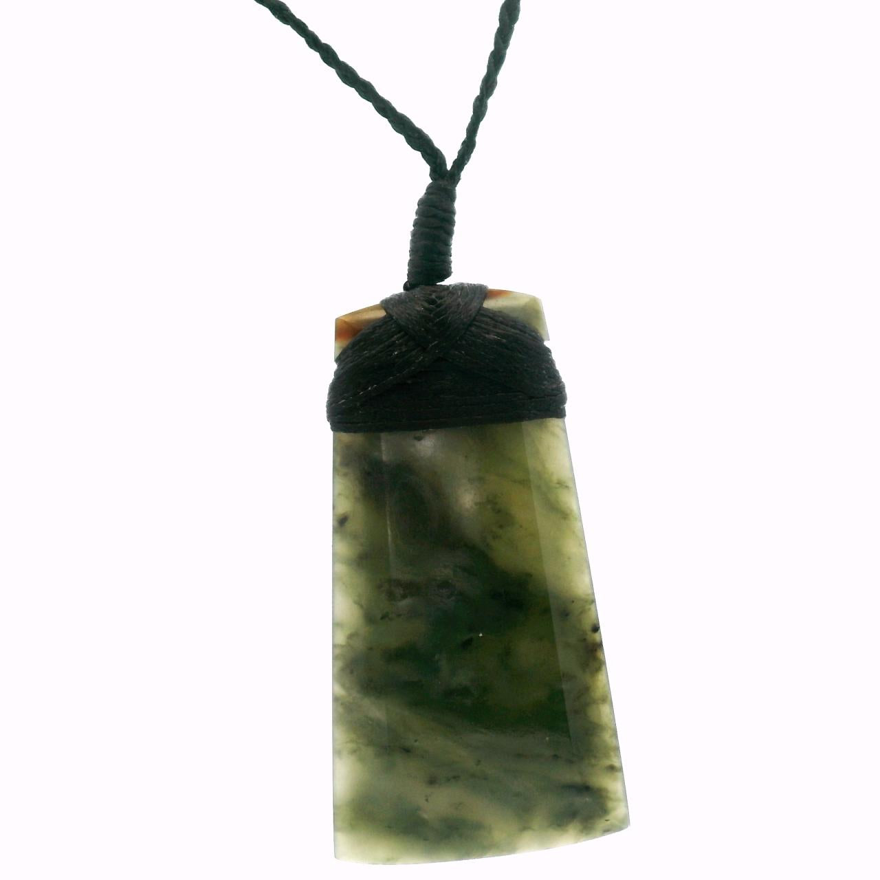 Greenstone Toki Pendant on Cord