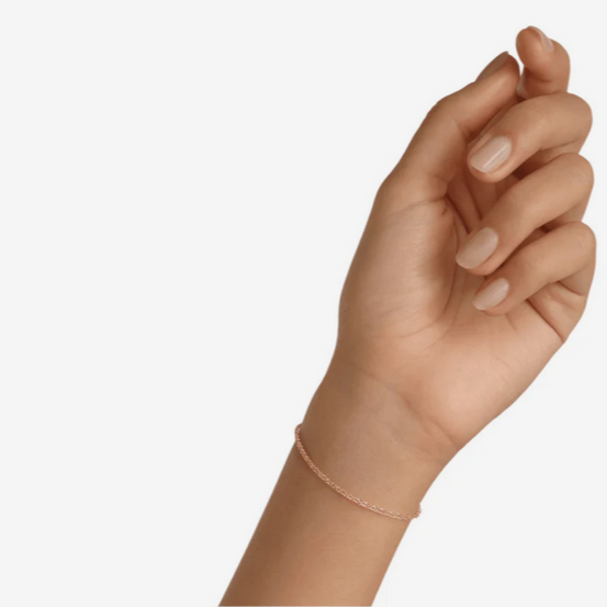 Daniel Wellington Steel Gold Plated Elan Twisted Chain Bracelet