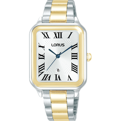 Lorus Stainless Steel Two-Tone Ladies Dress Watch