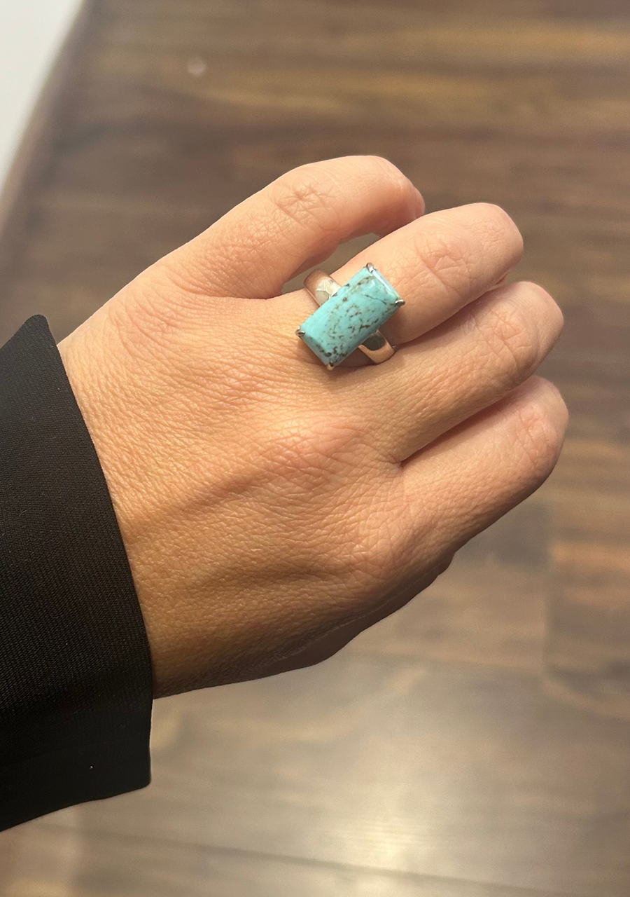 Sterling Silver Turquoise Ring