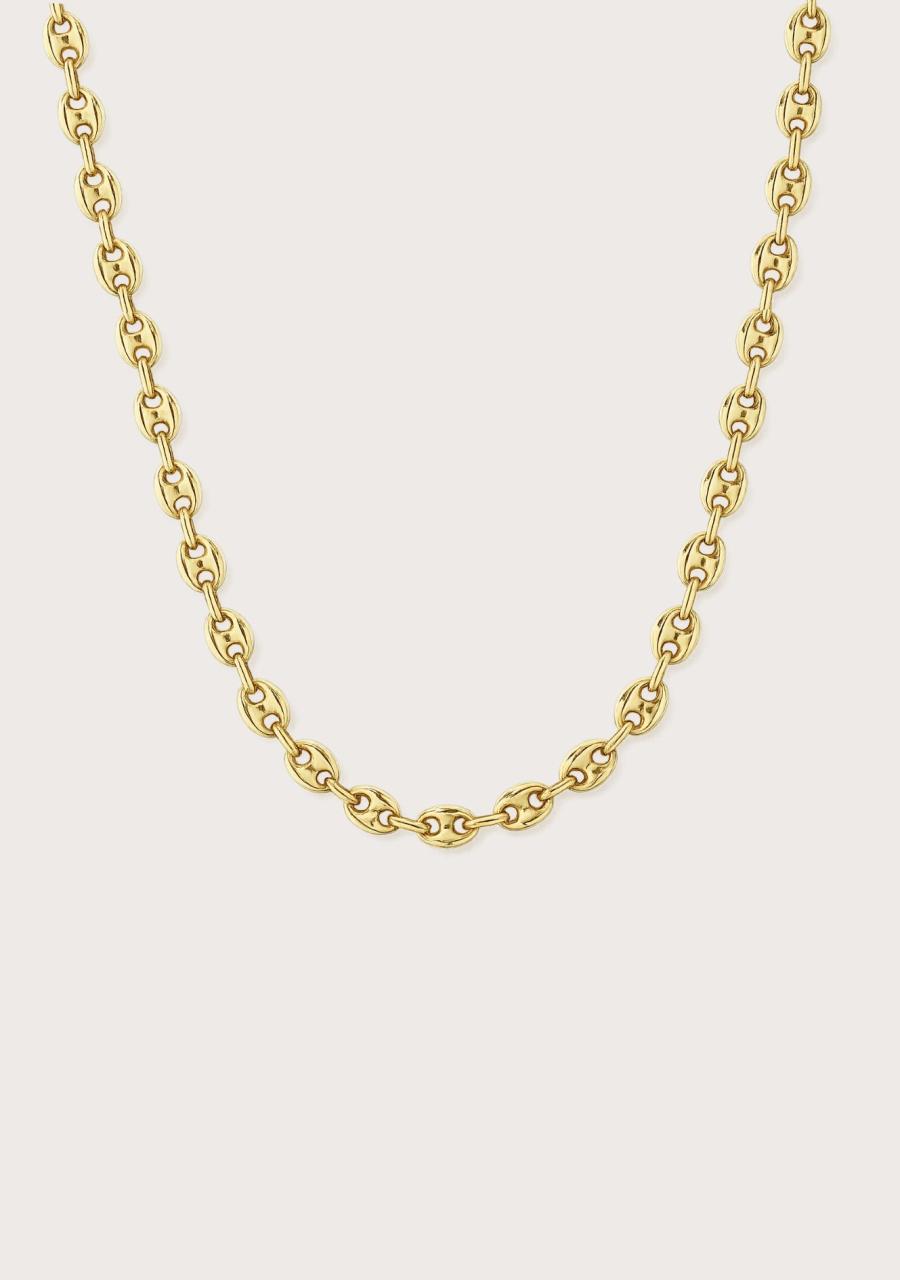 Estate 18ct Yellow Gold Anchor Link Chain