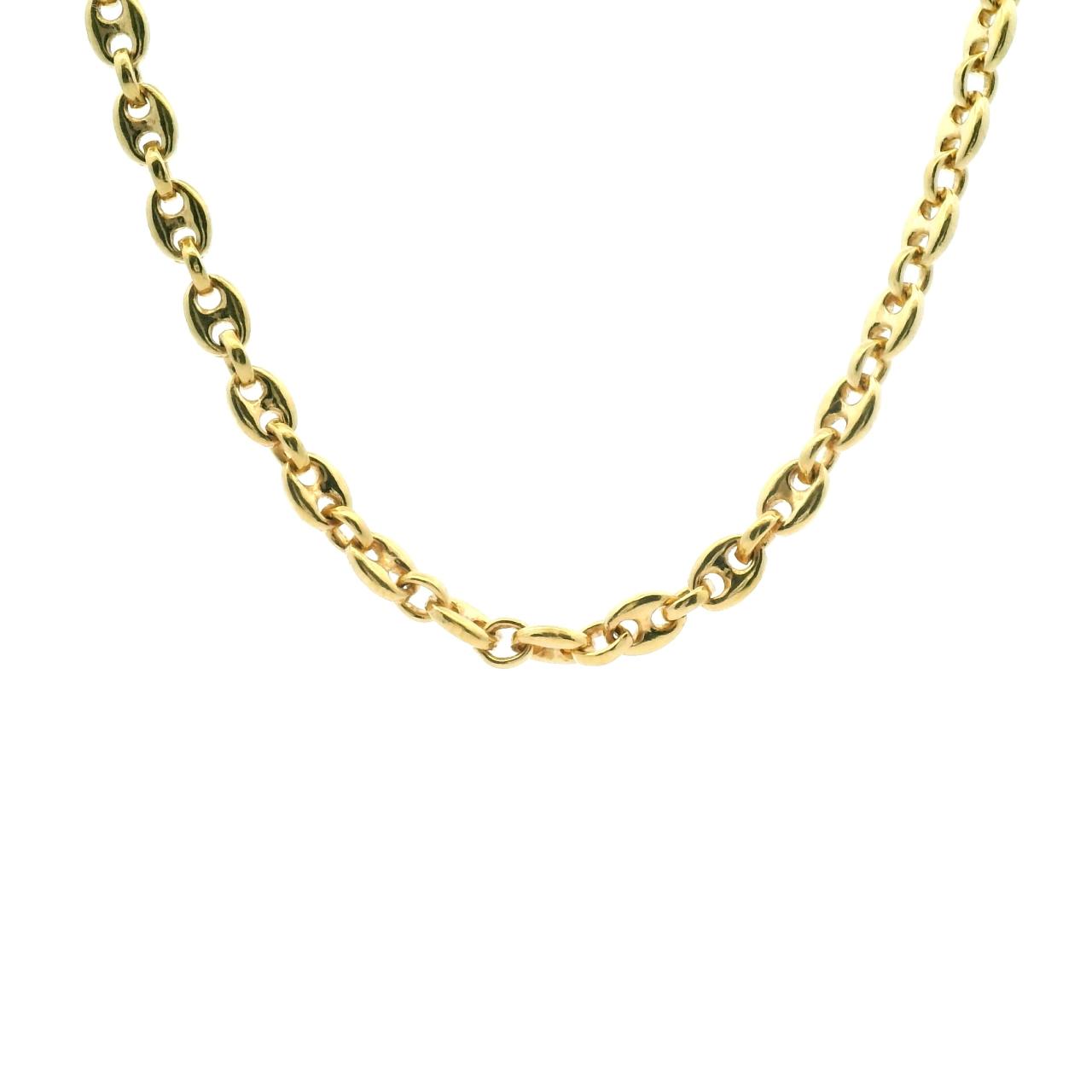 Estate 18ct Yellow Gold Anchor Link Chain