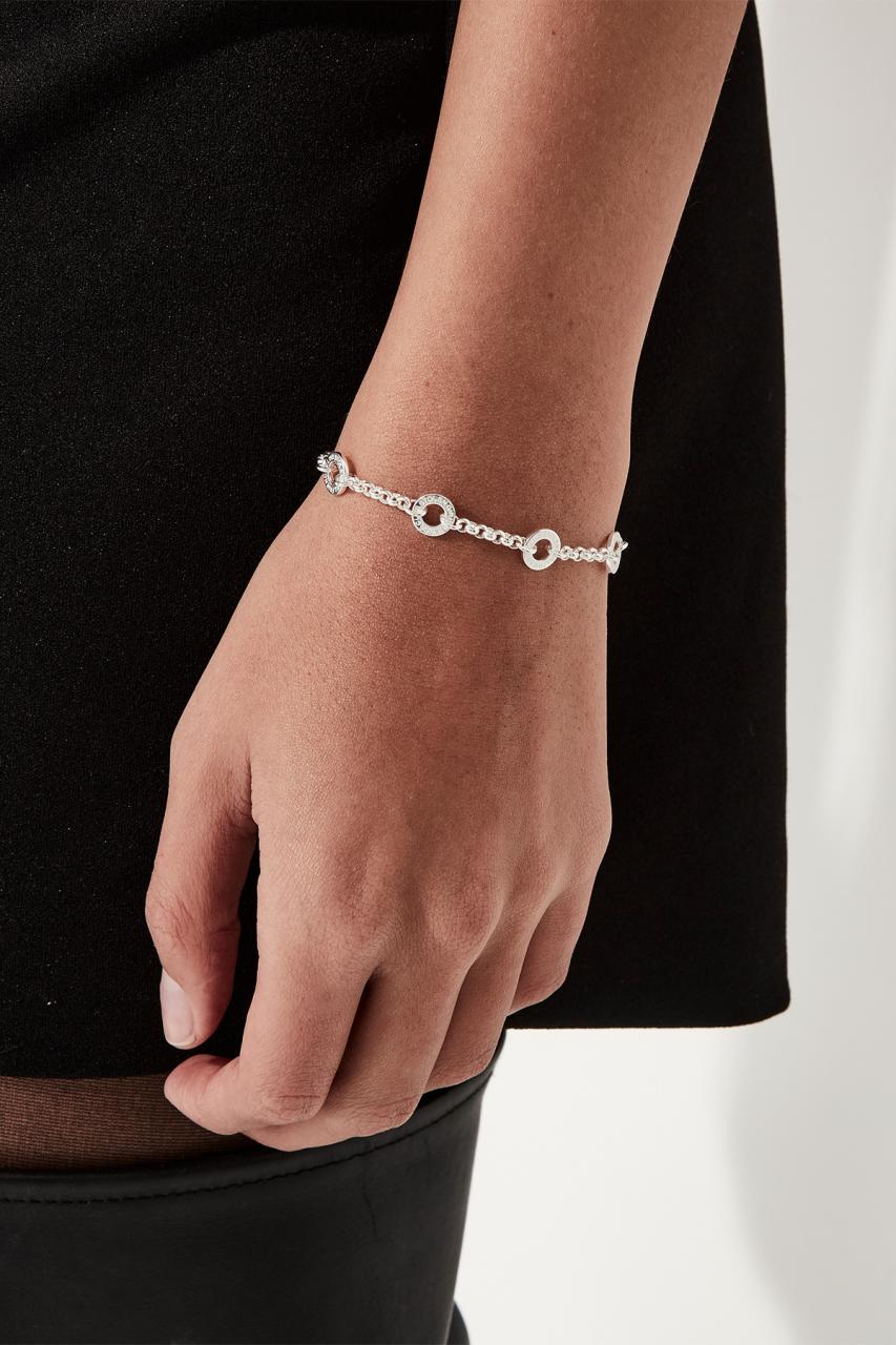 Stolen Girlfriends Club Sterling Silver Halo Charm Bracelet