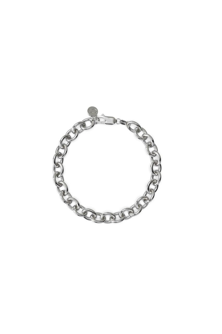 Stolen Girlfriends Club Sterling Silver Wide Cable Chain Bracelet