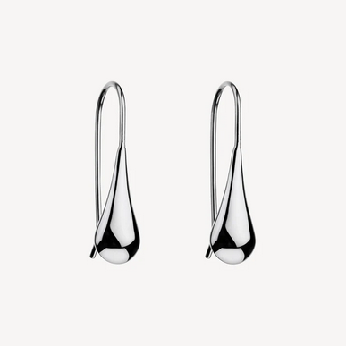 Najo Sterling Silver 8x30mm My Silent Tears Earrings