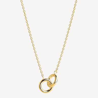 Najo 14ct Gold Plated Embrace Necklace