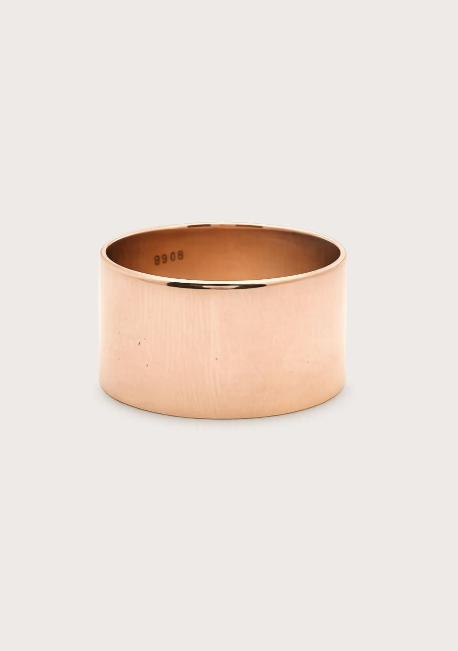 Estate 18ct Yellow Gold Cigar Band