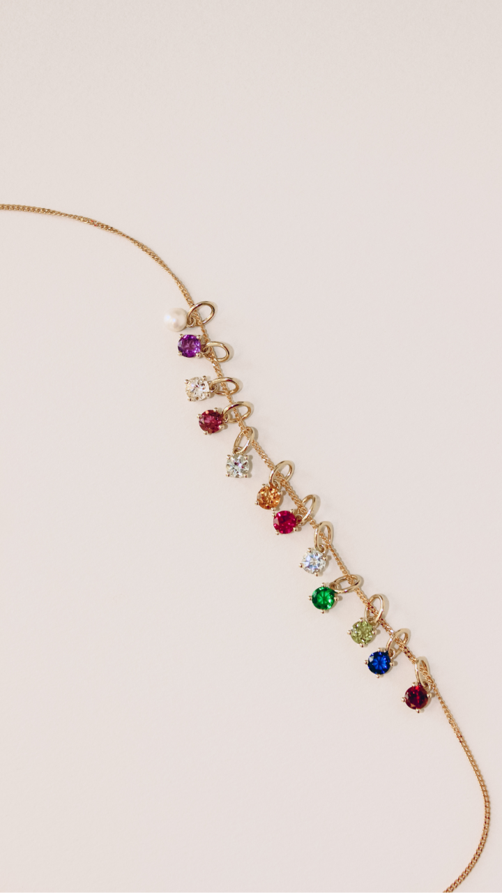 9ct Yellow Gold Blue Topaz Birthstone Pendant