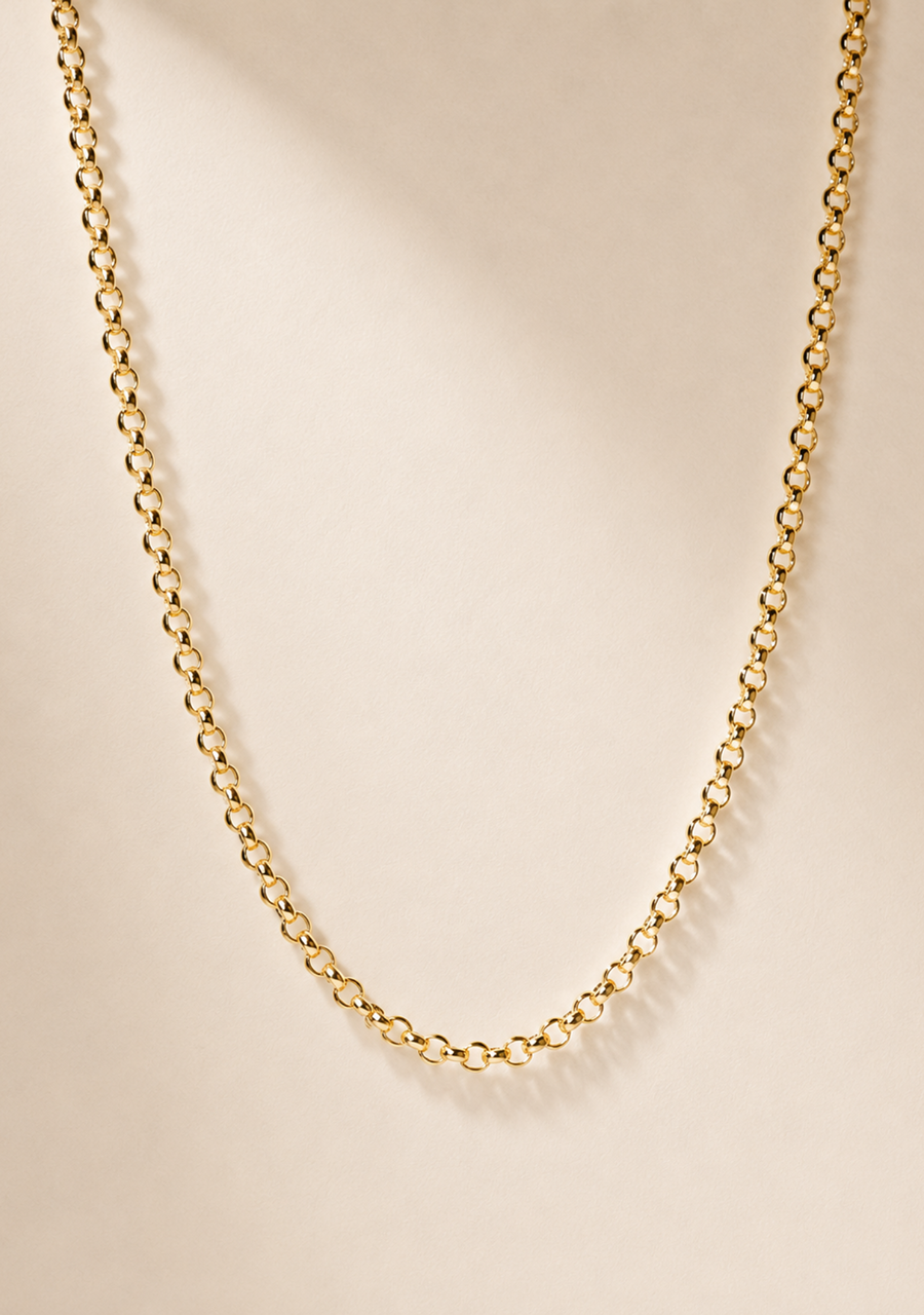 9ct Yellow Gold B3 Belcher Chain