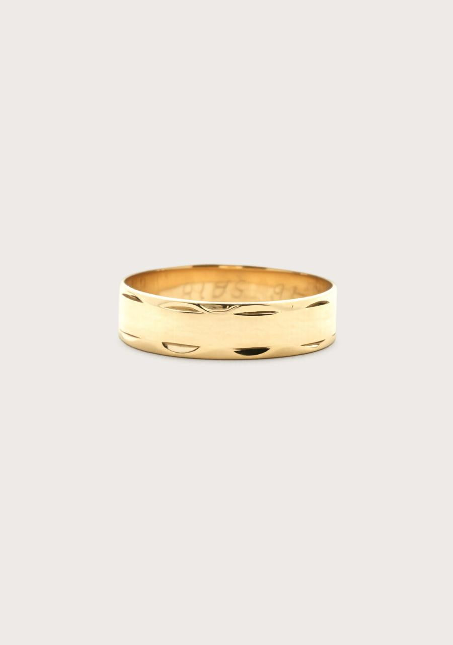 Estate 9ct Yellow Gold 5mm Band