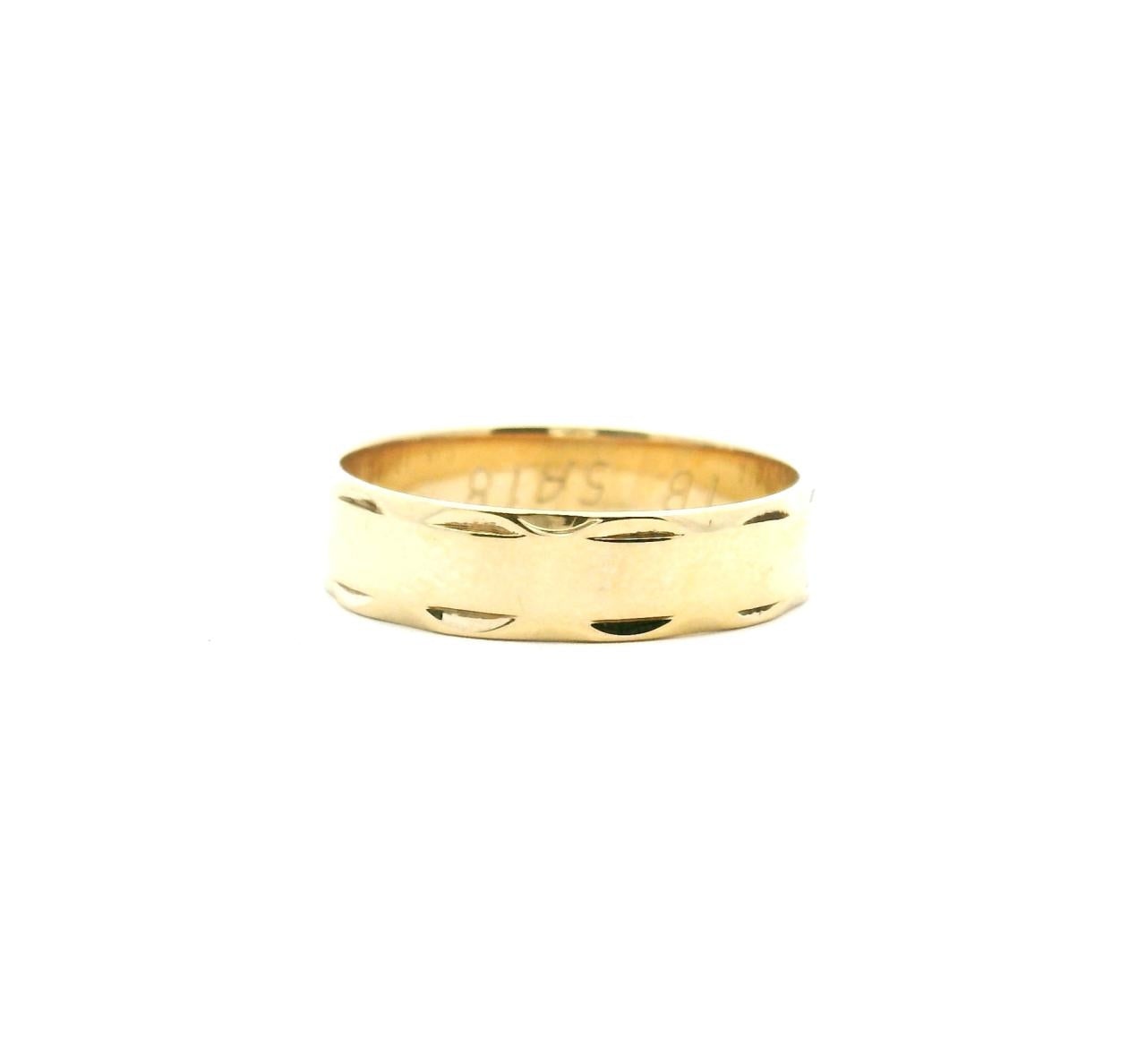 Estate 9ct Yellow Gold 5mm Band