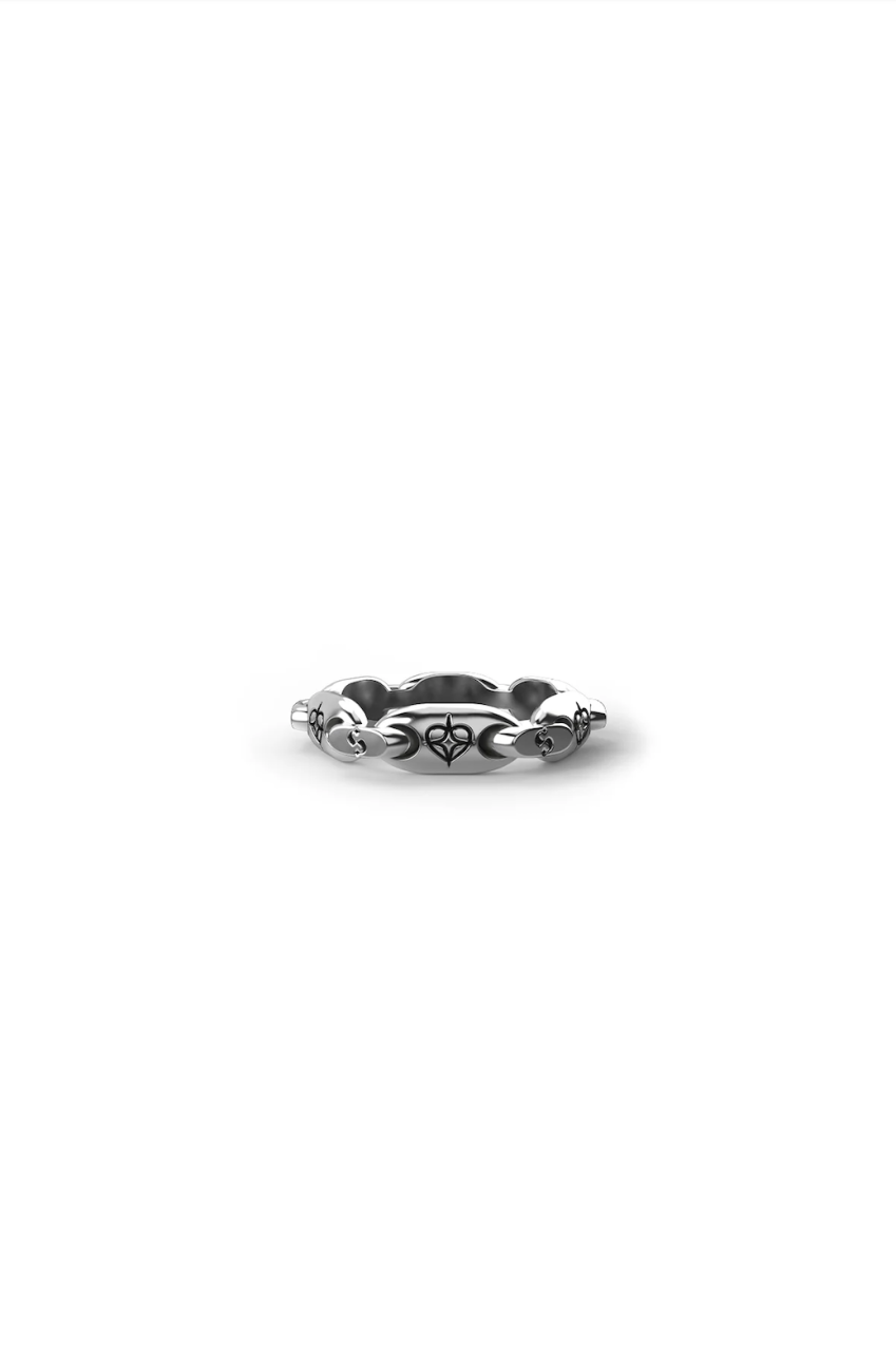 Stolen Girlfriends Club Sterling Silver Starstruck Mariners Ring