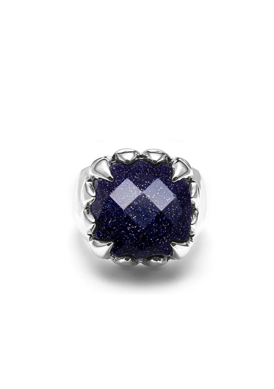 Stolen Girlfriends Club Sterling Silver Sand Stone Love Claw Ring