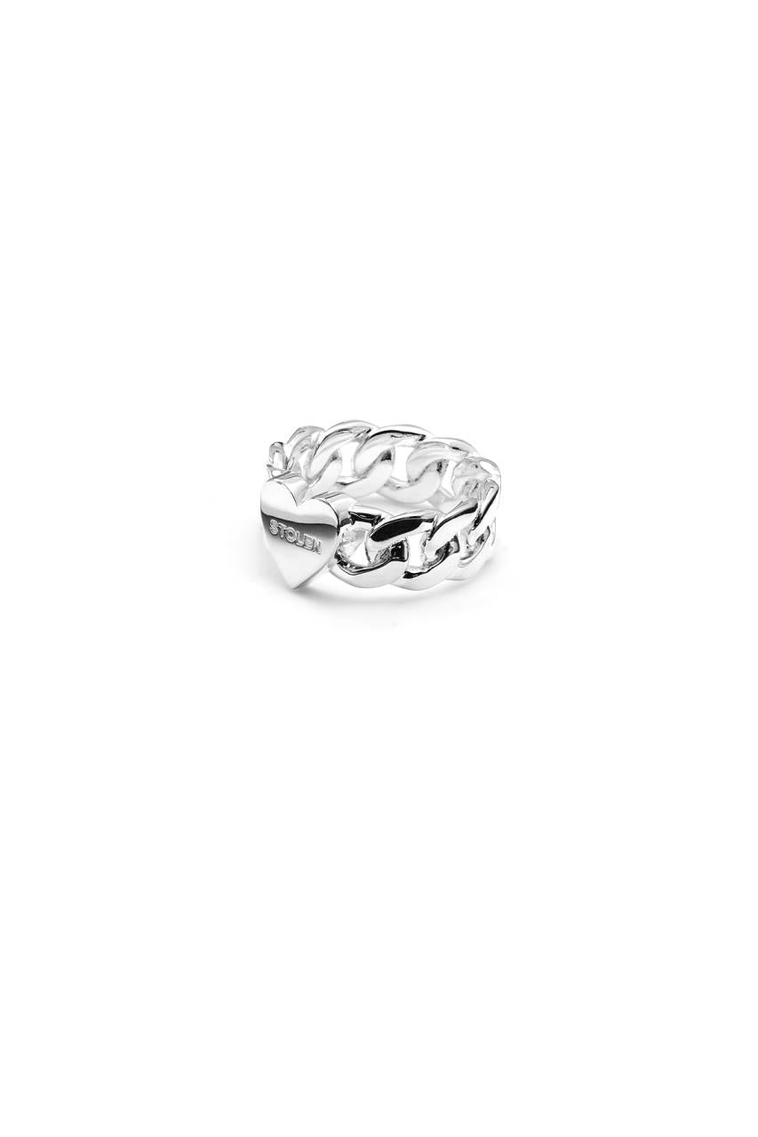 Stolen Girlfriends Club Sterling Silver Love Chain Ring