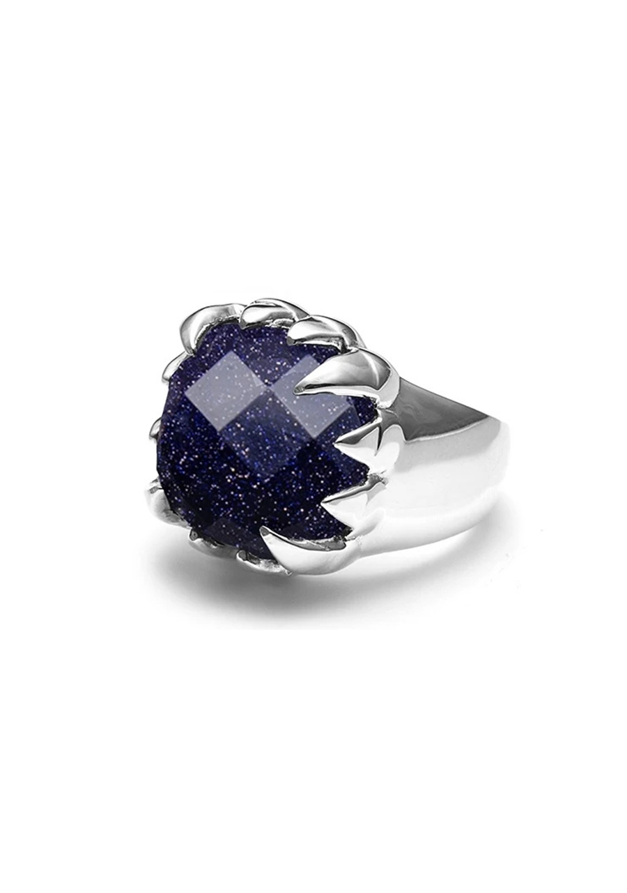 Stolen Girlfriends Club Sterling Silver Sand Stone Claw Ring