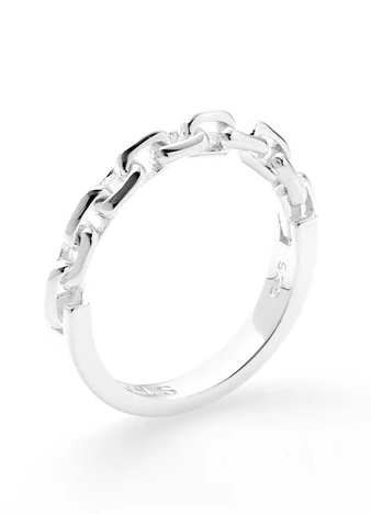 Stolen Girlfriends Club Sterling Silver  Chain Ring