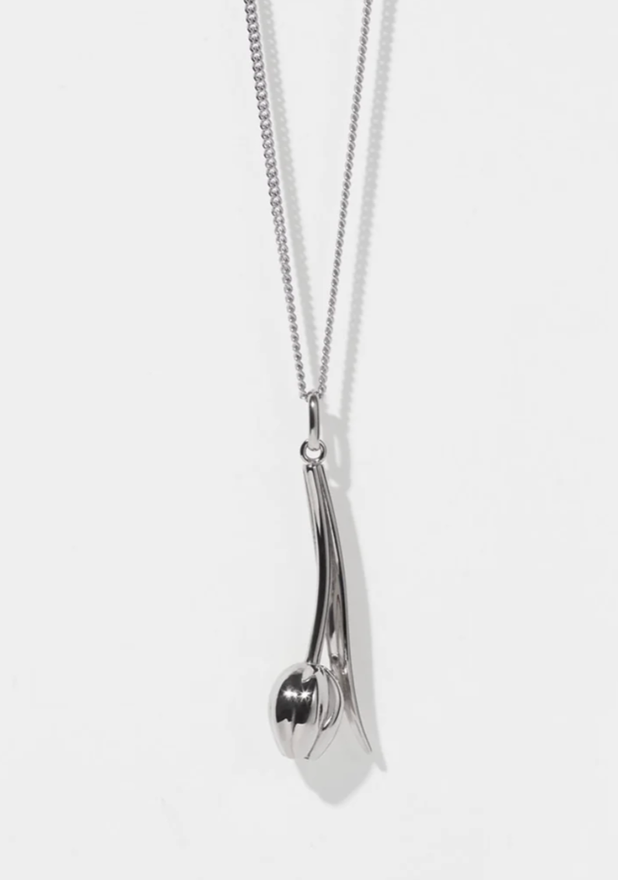 Meadowlark Sterling Silver Tulip Necklace