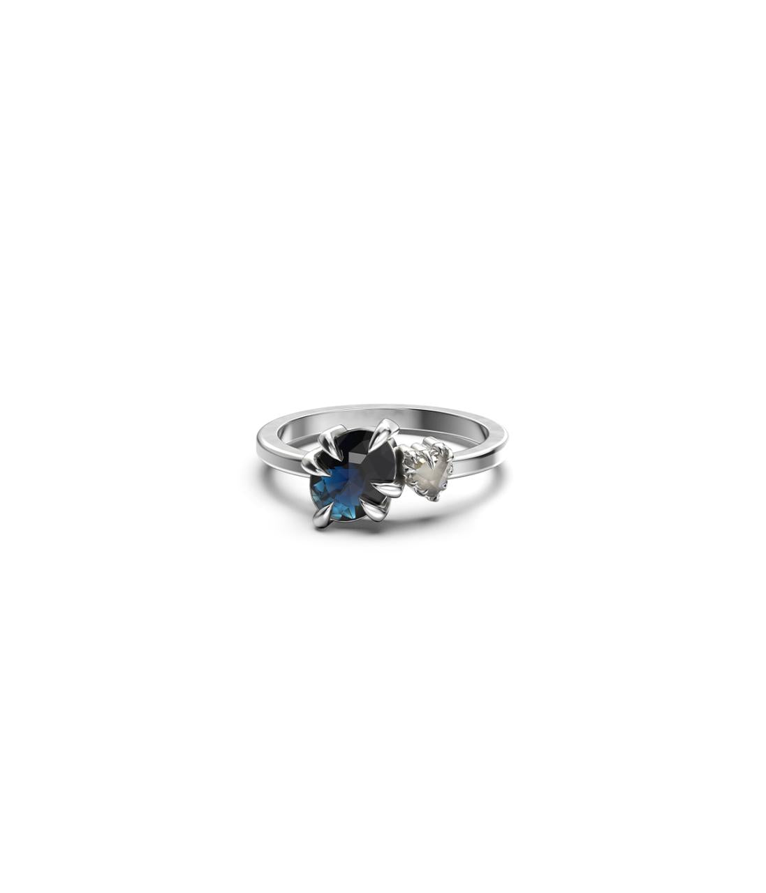 Stolen Girlfriends Club Sterling Silver Regal Harmony Ring