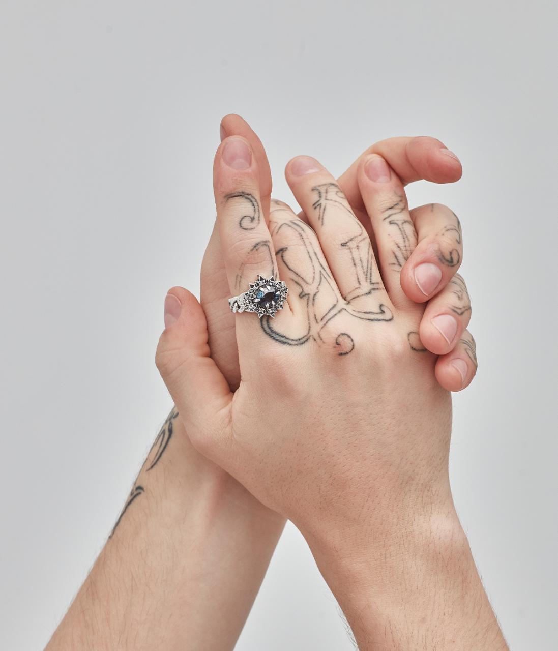 Stolen Girlfriends Club Sterling Silver Regal Ruin Ring