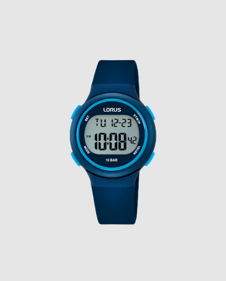 Lorus Kids Blue Digital Multi-Timer Watch