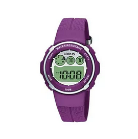 Lorus Youth Purple Digital Multi-Timer Watch