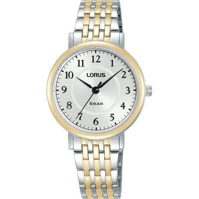 Lorus Ladies Stainless Steel Two Tone Dress Watch