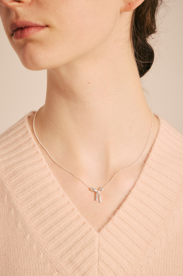 Karen Walker Small Bow Necklace