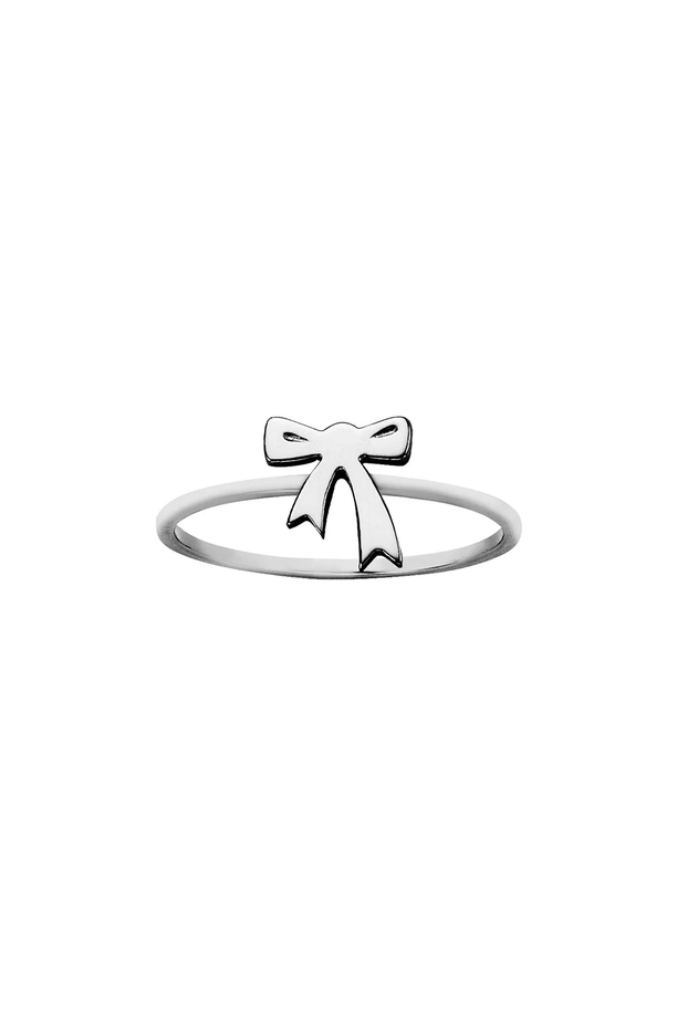 Karen Walker Sterling Silver Mini Bow Ring