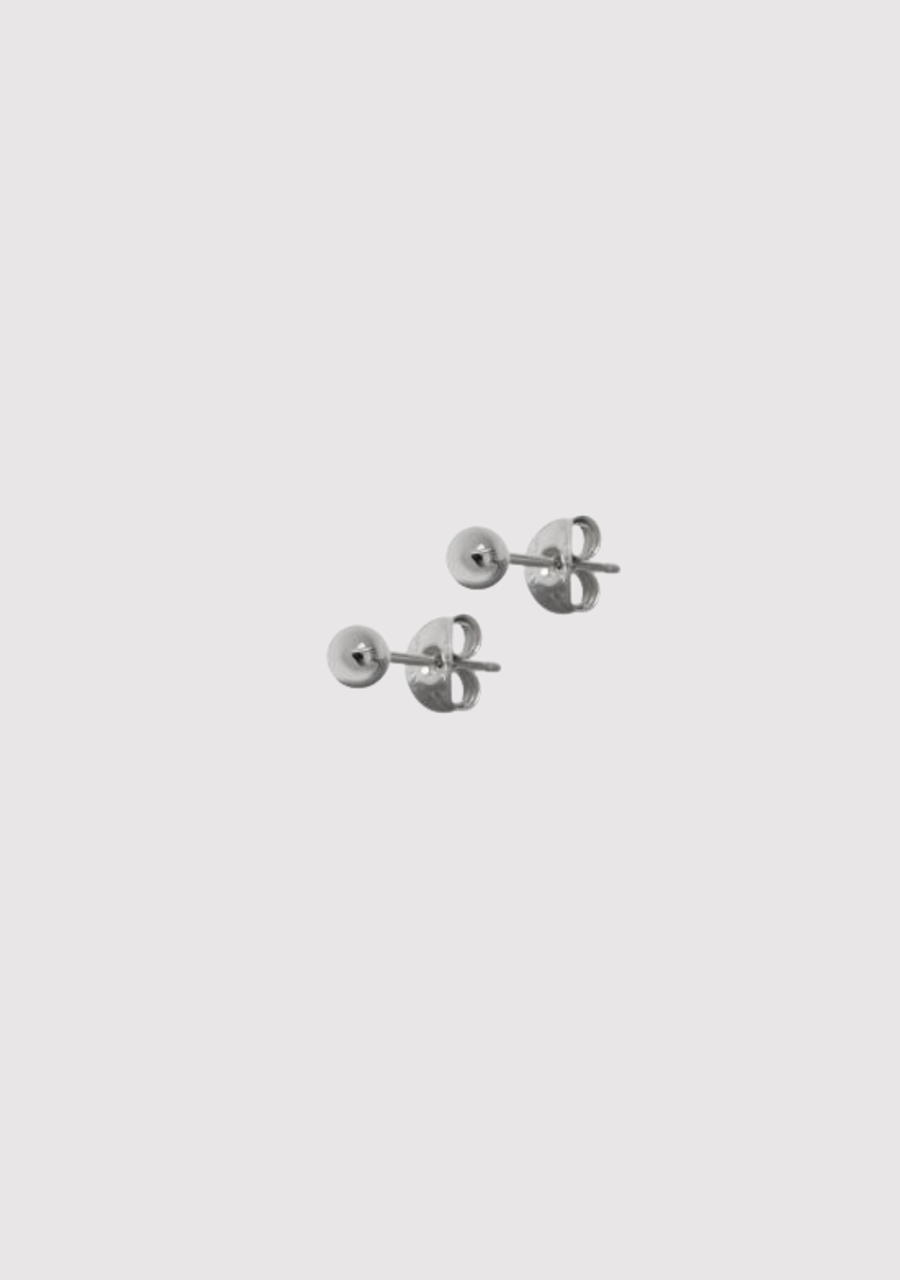 Sterling Silver 2mm Ball Stud Earrings