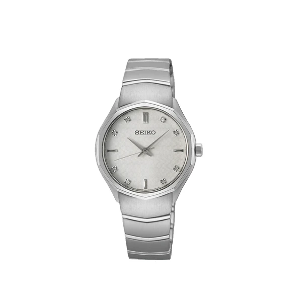 Seiko Ladies Conceptual Analogue White Dial Watch