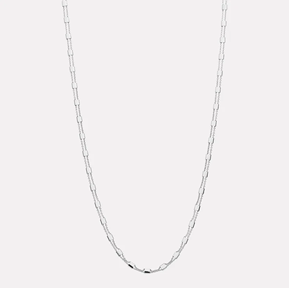 Najo Sterling Silver Summer Veil Necklace