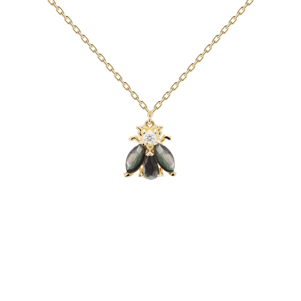 PD Paola 18ct Gold Plated Zaza Necklace 50cm