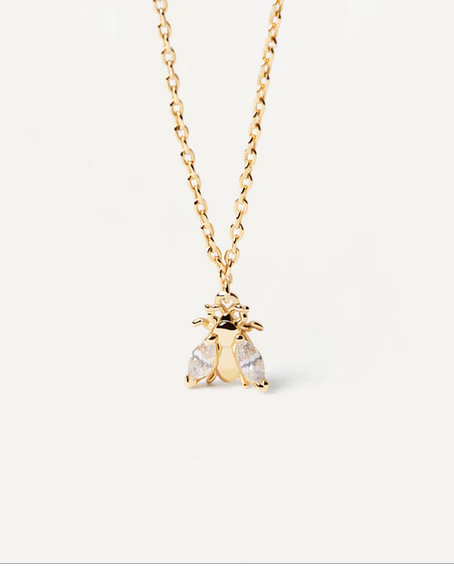 PD Paola 18ct Gold Plated Zaza Buzz Necklace