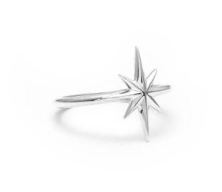 Stolen Girlfriends Club Sterling Silver North Star Ring