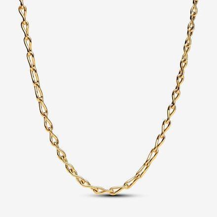 Pandora 14ct Gold Plated Figure of 8 Chain Link