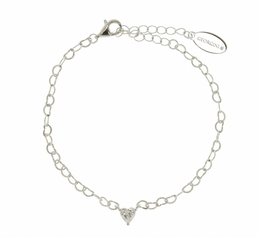 Georgini Sterling Silver Sweetheart Chain Bracelet